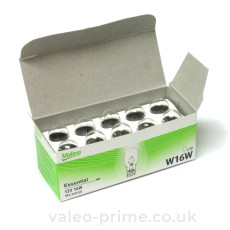 Valeo W16W Bulb Essential P/N 32215 - 100 Pack